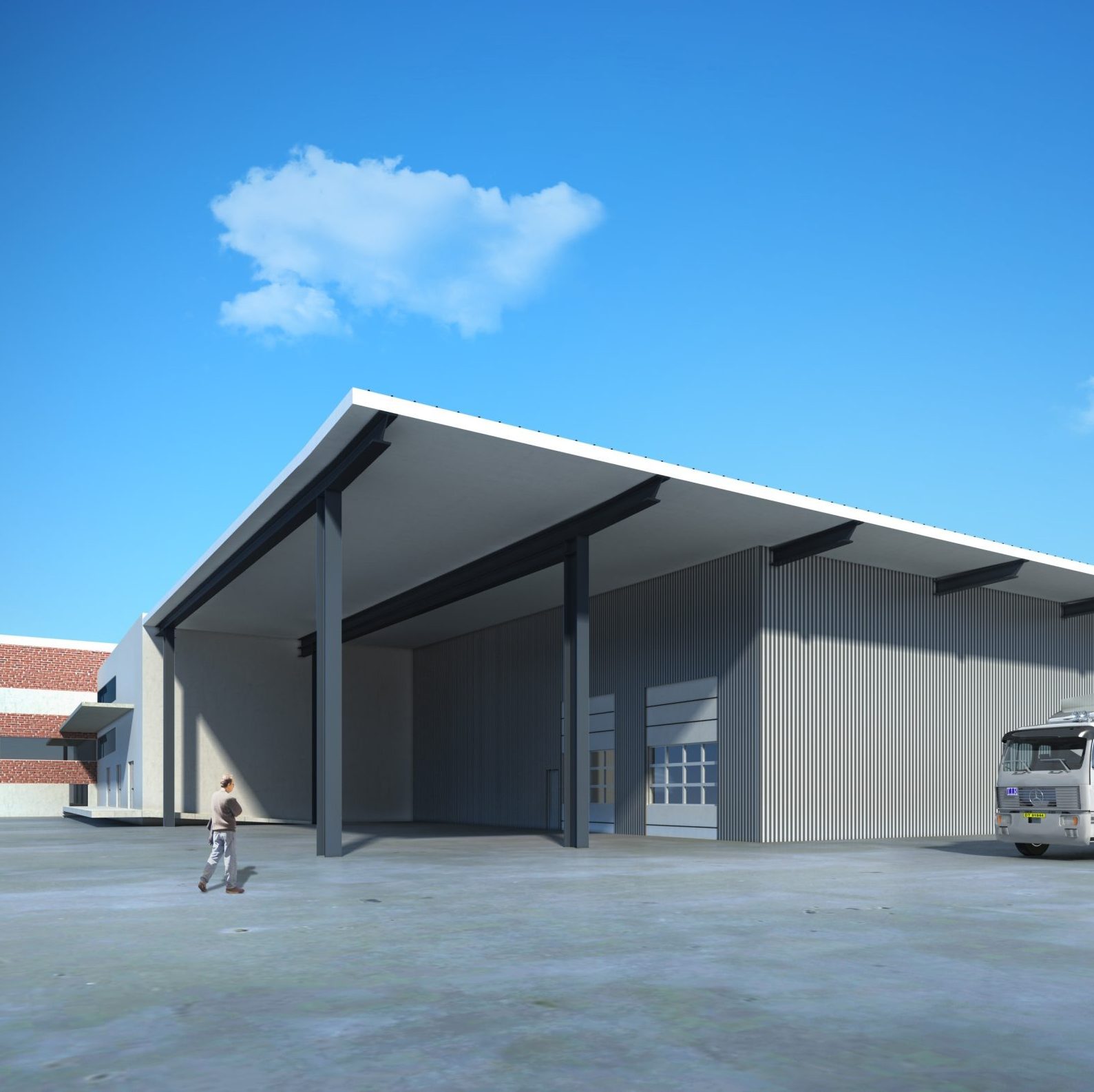 Warehouse Industrial Architecture by Studio 51ten